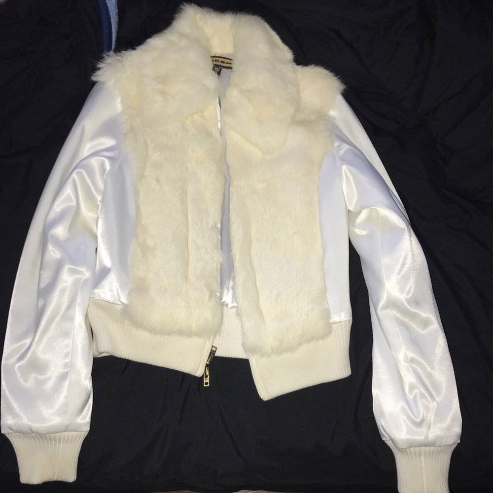 Real rabbit fur jacket